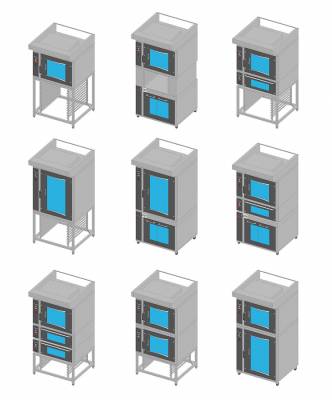 Печь конвекционная Bake Off Mistral 10 TTR M14 Vision газ